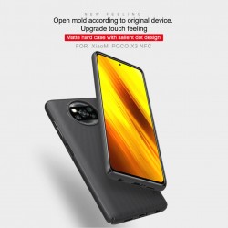 Xiaomi Poco X3 NFC Carcasa Nillkin frosted shield | zettastore.cl