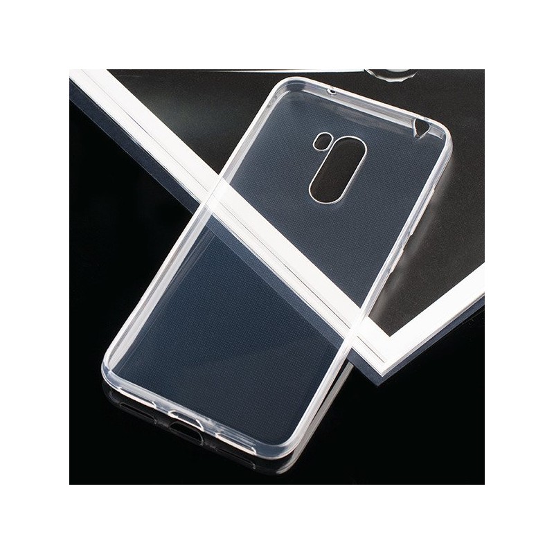 Xiaomi Pocophone F1 Carcasa tpu Silicona transparente | Zettastore.cl